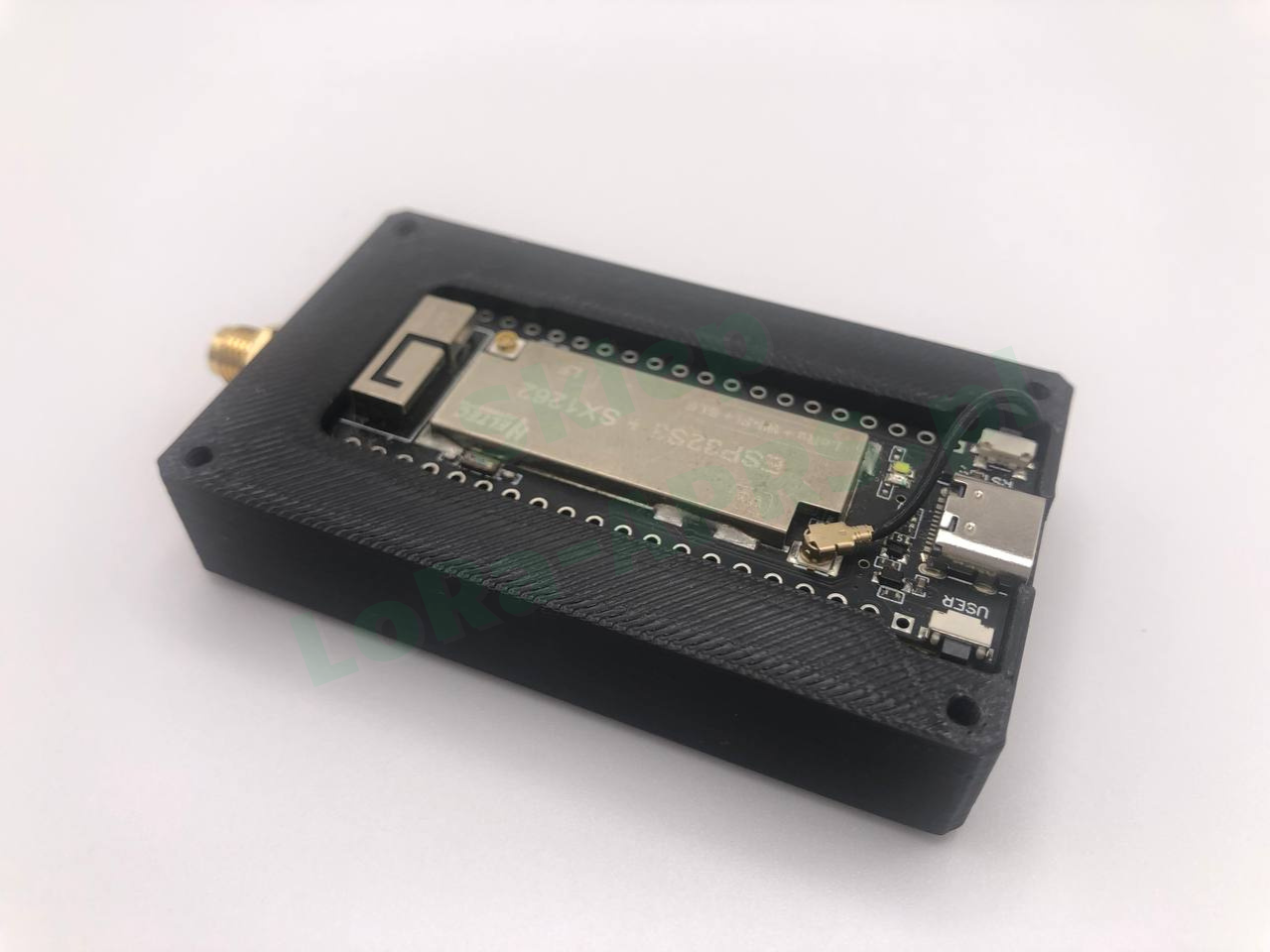 Podłączone złącze IPEX od strony portu USB